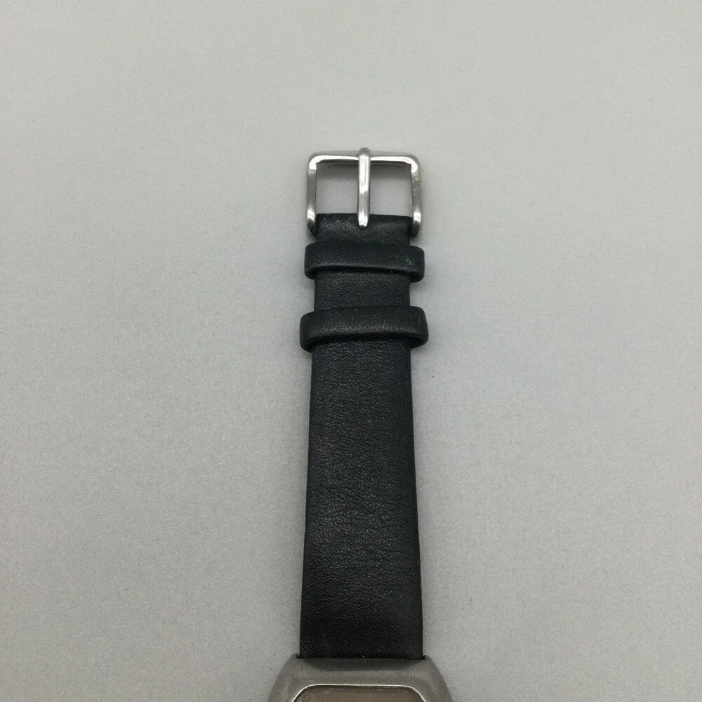 Paul Frank Julius Monkey Watch Stainless Steel 31mm Black Leather New Battery - Picture 8 of 15